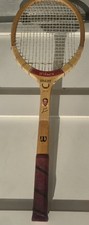 Wilson Jack Kramer Autograph Midsize Wood Tennis Racket with Cover, listing 6