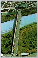 Vintage Postcard - USA / Rio Grande / Mexico Aerial View, Laredo Texas Border (MB 413) — listing 3