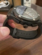 Watch Marked "Hublot Big Bang" Chronograph — Authenticity Uncertain
