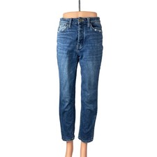 Flying Tomato Blue Denim Strapless Romper with Foldover Neckline and Pockets — listing 5