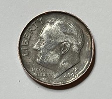 US Roosevelt Dime with Significant Struck-Through / Grease-Filled Die Error — listing 3