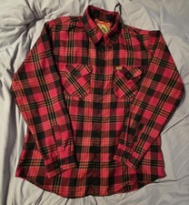MENACE Navy Cotton Twill Button-Up Shirt/Shirt Jacket, Size L — listing 5