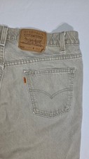 Levi's 550 Relaxed Fit Blue Denim Jeans, Size Medium — listing 5