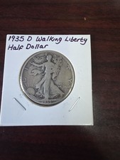 1935 Walking Liberty Silver Half Dollar