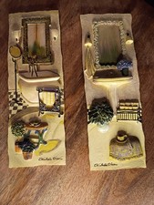 C. Winterle Olson Framed Bathroom Still Life Print, Ornate Gold & Black Frame — listing 5