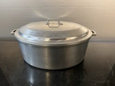 Grand Prize Miracle Maid Cast Aluminum Oval Dutch Oven Roaster with Lid — listing 6