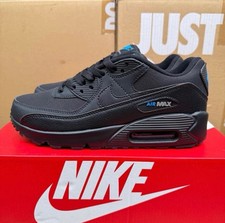 Nike Air Max Sneaker, Navy/Teal Knit Upper with Glitter Swoosh — listing 6