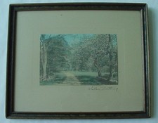 Wallace Nutting Hand-Colored Photograph "Beech Borders" — listing 4