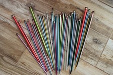 Vintage Metal Needle Case with Threading Needle