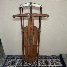 Flexible Flyer No. III Vintage Wooden Runner Sled — listing 5