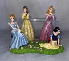 Disney Princess Connoisseur Picture Frame Silver Pink Floral 3x3 — listing 4