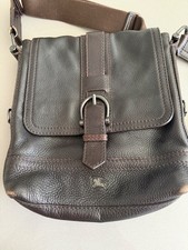 Burberry Beat Check Quilted Small Shoulder Bag with Black Leather Buckle Flap — listing 4