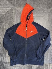Nike Men's Insulated Hooded Winter Jacket with Fleece-Lined Hood, Size M