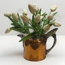 Antique G.I. Mix & Co 'New Imperial' Pewter/Britannia Metal Hollowware Piece (base only shown, form unconfirmed) — listing 2
