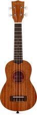 Soprano Ukulele, Mahogany-Finish, Maker Unmarked (Headstock Logo Not Legible) Kala — listing 4