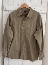 Wolverine Men's Olive Green Short Sleeve Utility Work Shirt, Size XL — listing 2