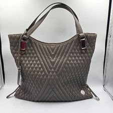 Vince Camuto Riley Tote in Sushi Pebbled Leather with Crossbody Strap — listing 6