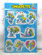 Vintage 1983 Peyo "I Hate Smoking!" Smurf Sticker (Grouchy Smurf), approx. 2 inch — listing 4