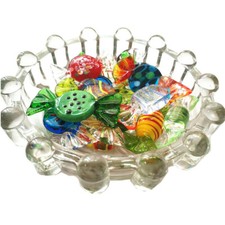 Murano-Style Hand-Blown Art Glass Candies, Lot of 34 — listing 2