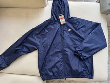 Nike Running Volt/Grey Hooded Windrunner Jacket, Men's Large — listing 5