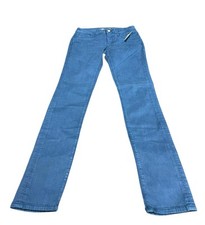 Mavi Gold Skinny Jeans with Ankle Zippers, Faded Grey Wash — listing 2