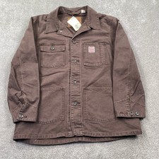 Vintage Levi's Denim Chore Coat, Men's XL, 4 Patch Pockets with Donut Buttons — listing 4