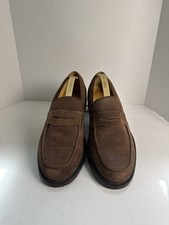 H.S. Trask Men's Bison Leather Kiltie Tassel Loafers Read the number — listing 5