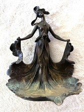 Antique Art Nouveau Two-Handled Vase with High-Relief Fruit and Leaf Decoration — listing 3
