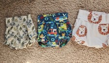 Handmade Baby Bummies Shorts - Hocus Pocus Halloween Print, Size 0-3M — listing 5