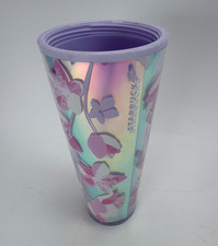 Starbucks Iridescent Floral 24oz Venti Acrylic Tumbler with Straw Topper — listing 6