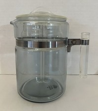 Vintage Pyrex Flameware 6-Cup Glass Stovetop Percolator Coffee Pot — listing 6