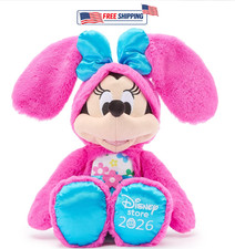 Disney Minnie Mouse Easter Bunny Costume Plush with Carrot, Pastel Tie-Dye, listing 2