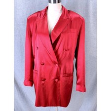 Vintage Virginia Slims "You've Come A Long Way Baby" Satin Bomber Jacket — listing 2