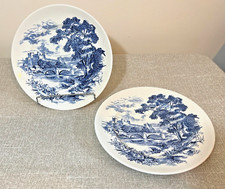 Enoch Wedgwood Blue Heritage Blue Onion Pattern Covered Vegetable Dish — listing 3