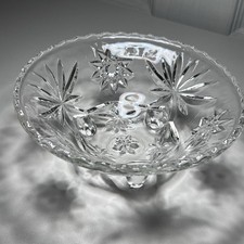 Anchor Hocking Early American Prescut (EAPC) Star of David Serving Bowl, 10.75" — listing 3