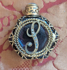 Vintage Charm Bracelet with Figural Miniature Perfume Bottle Scent Vial Charm — listing 6
