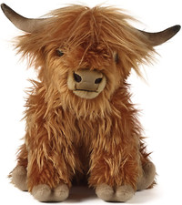 Plush Black and White Cow Stuffed Animal Toy — listing 3