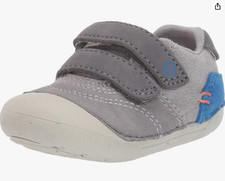Stride Rite Toddler Boys' Blue & Gray Mesh Athletic Sneakers with Bungee Laces — listing 4