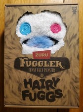 Fuggler Hairy Fuggs Old Tooth 9" Plush Monster - Grey — listing 4