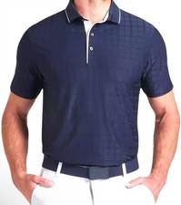 Puma MATTR Check Golf Polo Shirt, Peach Frost/Ash Gray, Men's XL — listing 5