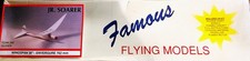 Vintage Flying Wing Glider Toy - "Fly the Shape of the Future!" Flat Foam/Cardstock Delta Wing Aircraft — listing 3