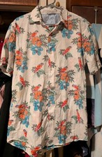 IZOD Saltwater Relaxed Classics Men's Short-Sleeve Button-Up Shirt, Pink, Size XL — listing 5
