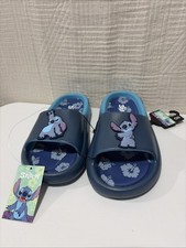 Disney Lilo & Stitch Light Blue EVA Slide Sandals, Size EU 37-38 — listing 2
