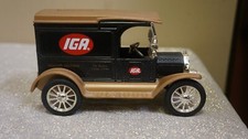 ERTL 1913 Ford Model T Delivery Van Die-Cast Coin Bank - IGA 'Across the USA' — listing 6