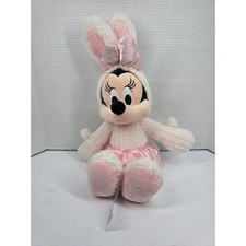 Disney Minnie Mouse Easter Bunny Costume Plush with Carrot, Pastel Tie-Dye, listing 5