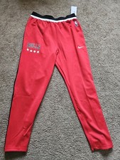 Nike NBA 75th Anniversary Chicago Bulls Red Warm-Up Tearaway Pants — listing 3