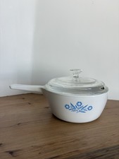 Vintage CorningWare Blue Cornflower P-82-B Saucepan with Handle, 1.5 Pint — listing 2