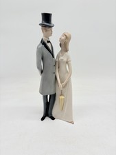 Vintage Crown N Porcelain Figurine of a Seated Lady with Flowers, Made in Germany — listing 3