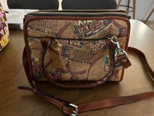 Patricia Nash Distressed Leather Studded Tote Bag in Tan/Cognac — listing 6