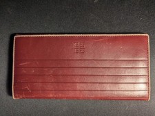 Vintage Givenchy Brown Saffiano Leather Kisslock Coin Purse Wallet — listing 6